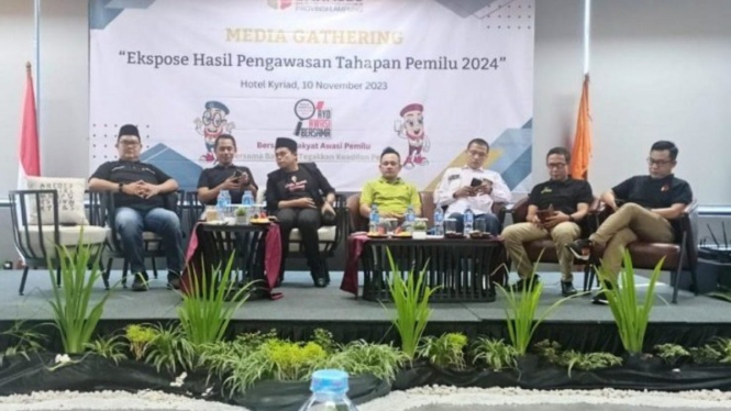 Bawaslu Lampung Gelar Media Gathering
