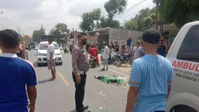 Kecelakaan Lalu Lintas di Pringsewu Lampung yang Tewaskan Pemotor