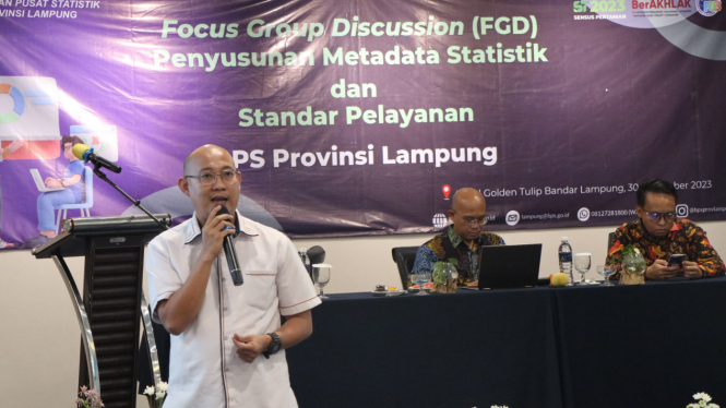 BPS Lampung Gelar Focus Group Discussion (FGD)