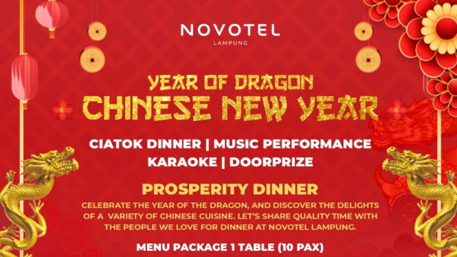Chinese New Year Dinner Package