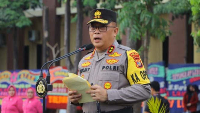 Kapolda Lampung Inspektur Jenderal (Irjen) Helmy Santika