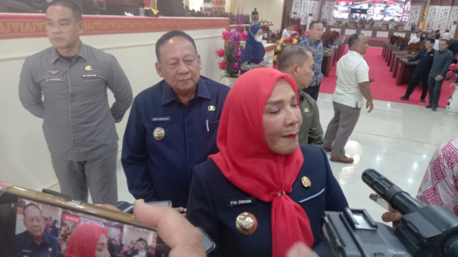 Wali Kota Bandar Lampung Eva Dwiana