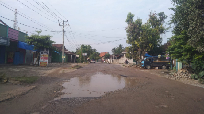 Jalan Pekon Rejosari Pringsewu Lampung