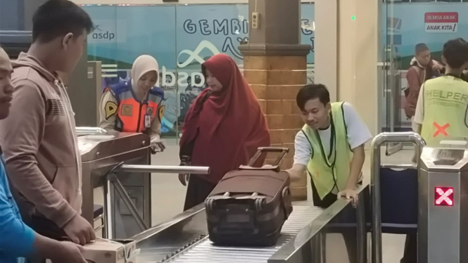 Mesin Check In Penumpang Pejalan Kaki Pelabuhan Bakauheni Error.