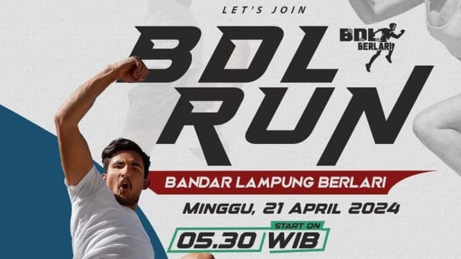 Event olahraga lari bertajuk Bandar Lampung Berlari