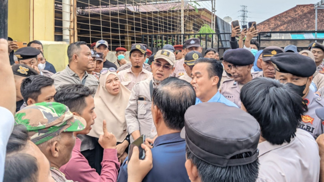 Eksekusi Lahan di Bandar Lampung Diwarnai Aksi Dorong