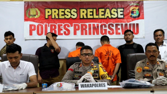 Press Rilis Ungkap Kasus Jambret Pringsewu