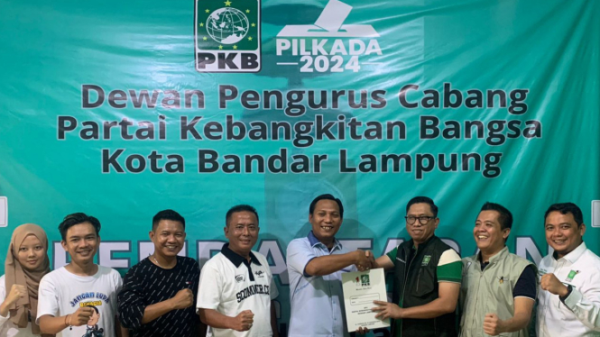 Iqbal Ardiansyah mendaftar sebagai calon Wali Kota Bandar Lampung