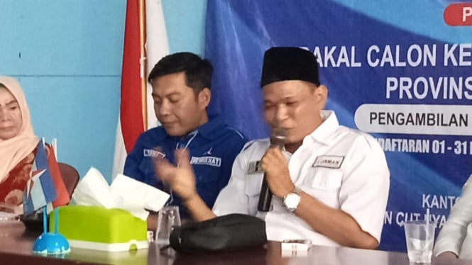 Abu Hasan Bakal Calon Wakil Gubernur (Bacawagub) Lampung.