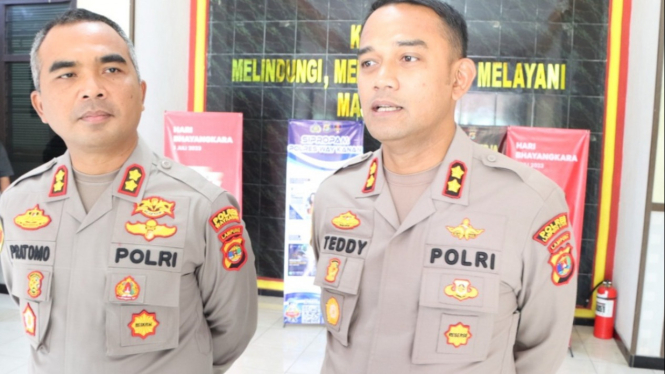 Kapolres Waykanan Dan Kapolres Lampung Utara