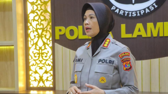 Kabid Humas Polda Lampung, Kombes Pol Umi Fadilah Astutik.