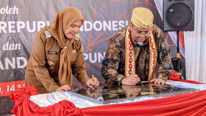 Peresmian Gedung Baru Bawaslu Bandar Lampung