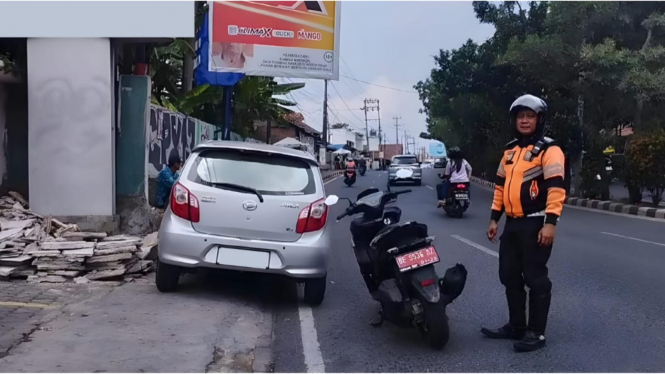 Penertiban Parkir Liar di Bandar Lampung