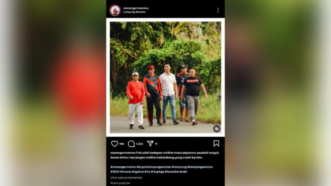 Tangkapan layar akun instagram