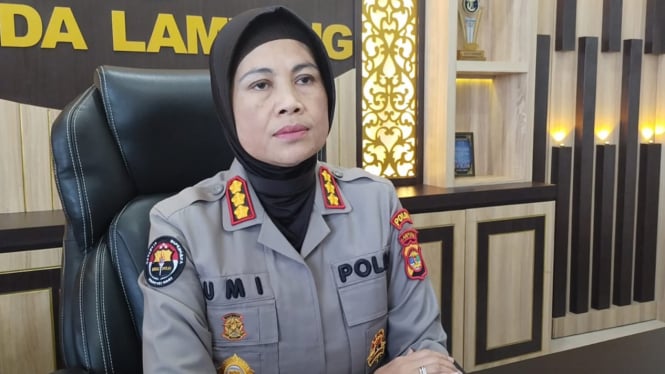 Kabid Humas Polda Lampung, Kombes Pol Umi Fadilah Astutik.