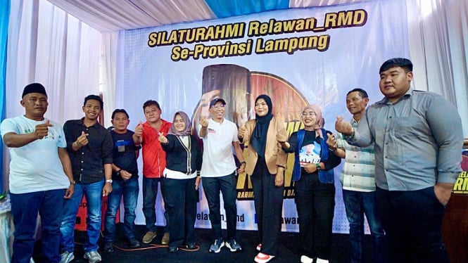 Peresmian rumah relawan RMD di Bandar Lampung.