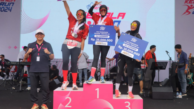 Iptu Lisma dari Polres Metro Polda Lampung meraih juara pertama.