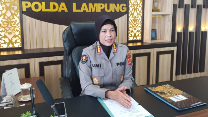 Kabid Humas Polda Lampung, Kombes Pol Umi Fadilah Astutik.