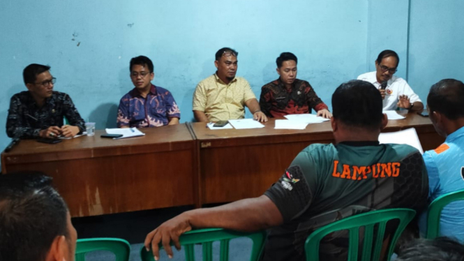 Rapat persiapan Porcam di Bandar Lampung