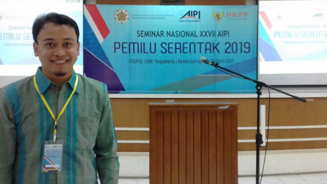 Dr. Triono, Sekretaris Asosiasi Ilmu Politik Indonesia (AIPI) Lampung.