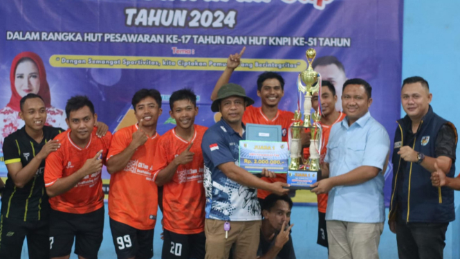 Open Turnamen Futsal DPD KNPI Pesawaran Cup Tahun 2024