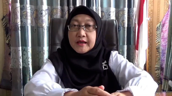 Direktur RSUD Ryacudu Kotabumi, dr. Aida Fitria Subandi.