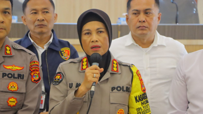 Kabid Humas Polda Lampung, Kombes Umi Fadilah Astutik.