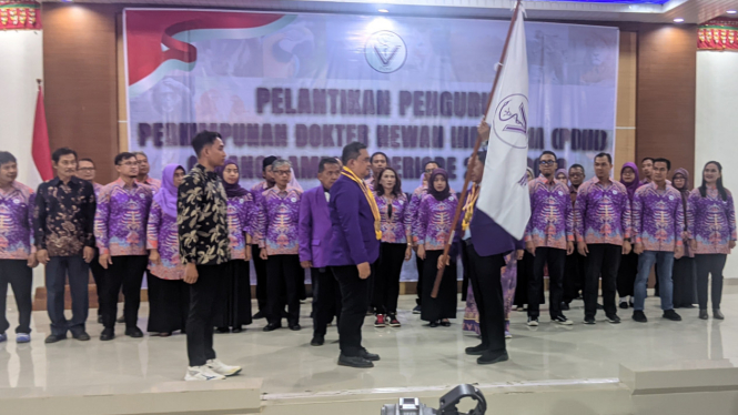 Pelantikan PDHI Cabang Lampung