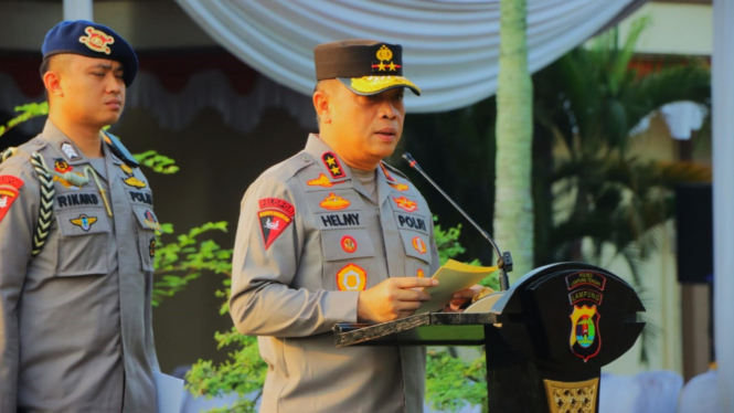 Kapolda Lampung, Irjen Pol Helmy Santika.