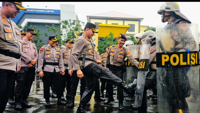 Kapolresta pengecekan sarana dan prasarana Pilkada Serentak 2024.