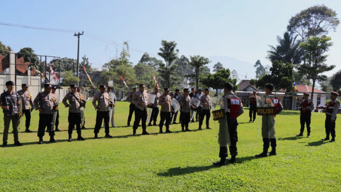 Polres Lampung Barat gelar pelatihan Intensif.