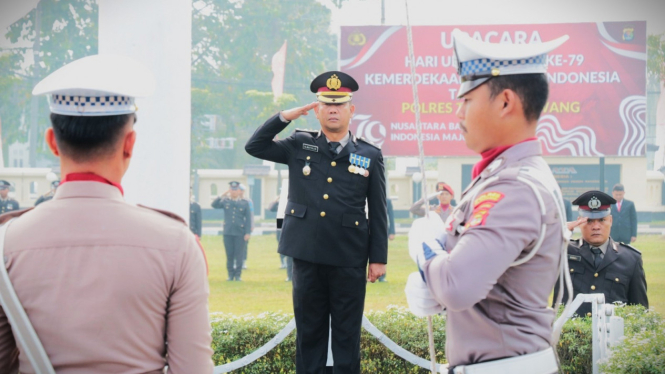 Kabag Ops Polres Tulang Bawang Kompol Abdul Mutolib.