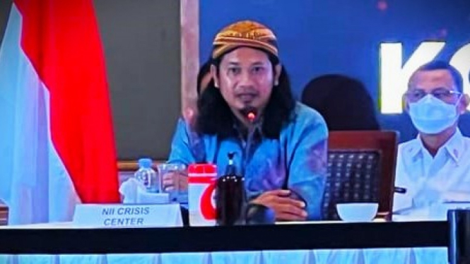 Ken Setiawan, pendiri Negara Islam Indonesia (NII) Crisis Center.