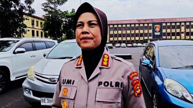 Kabid Humas Polda Lampung, Kombes Pol Umi Fadilah.