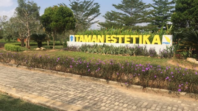 Taman Estetika di Kebun Raya ITERA