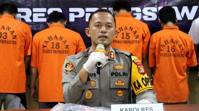 Kapolres Pringsewu AKBP M. Yunus Saputra