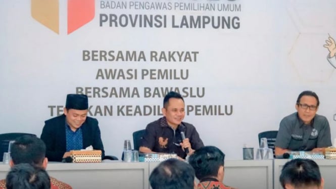 Ketua Bawaslu Provinsi Lampung, Iskardo P. Panggar