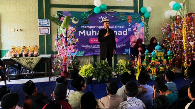 Peringatan Maulid Nabi Muhammad SAW di MIN 3 Bandar Lampung