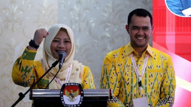 Ririn Kuswantari dan Wiriawan Paslon No 4