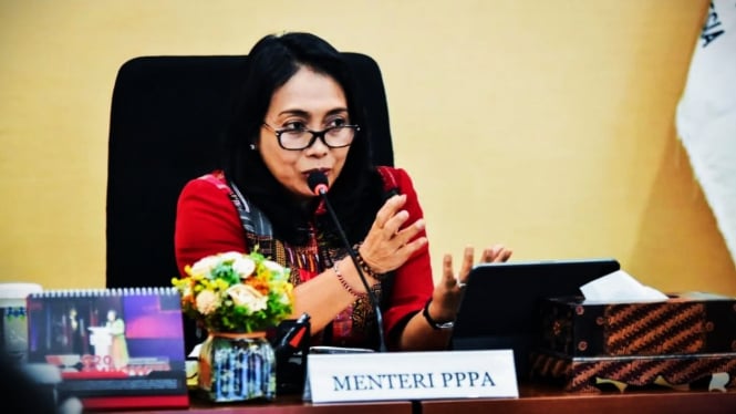 Menteri PPPA, Bintang Puspayoga.