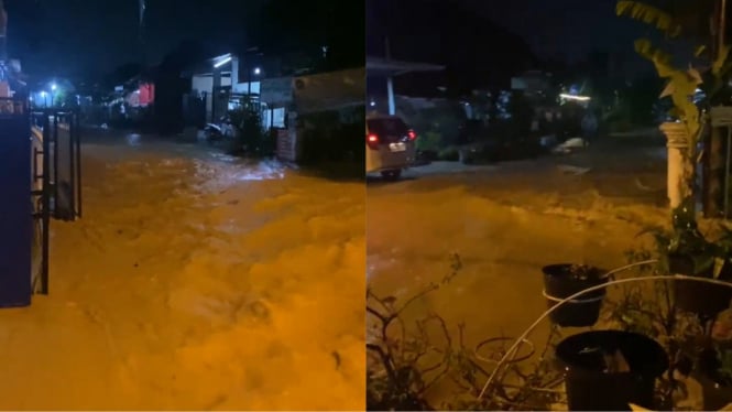 Banjir di Sukabumi Bandar Lampung