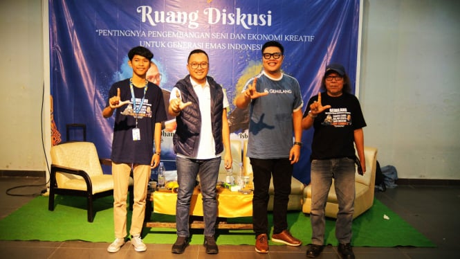 Gemilang dan KPML gelar diskusi publik di Taman Budaya Lampung.