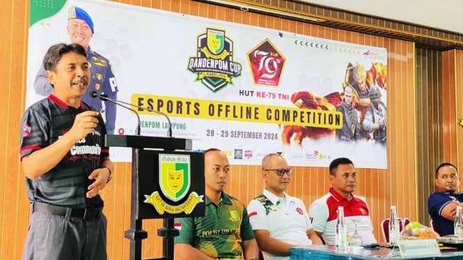 Turnamen Esport Meriahkan HUT ke-79 TNI.