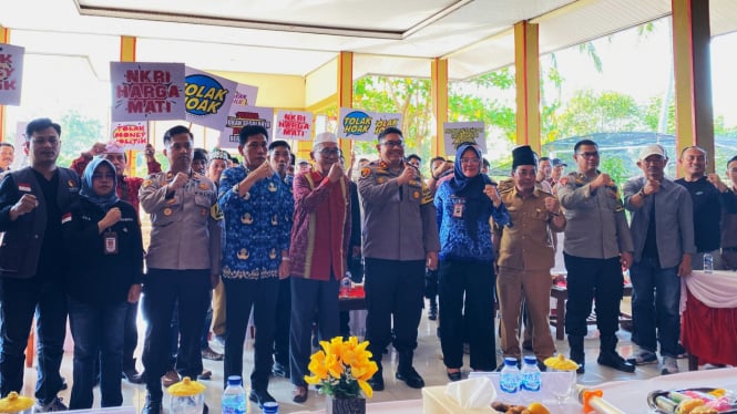 Kegiatan Forum Silaturahmi Kamtibmas (FSK) di dua kecamatan.