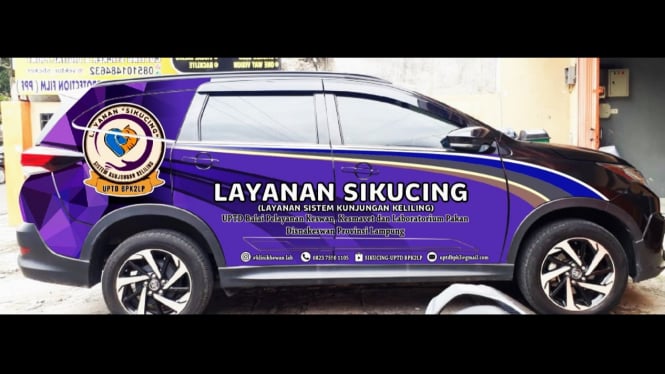 Mobil layanan SIKUCING.