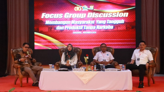 Polres Lampung Timur menggelar Focus Group Discussion (FGD)