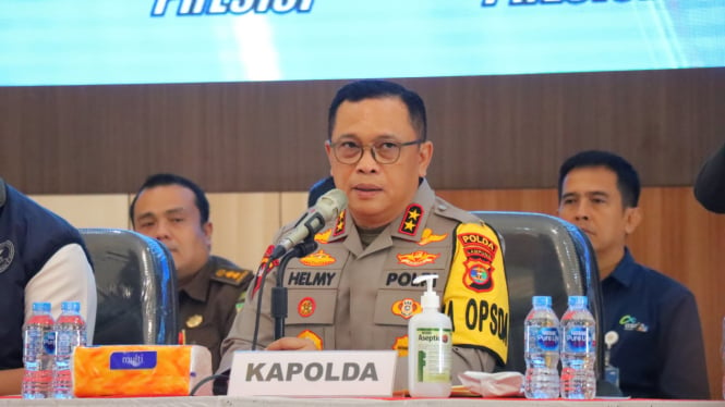 Kapolda Lampung, Irjen Pol Helmy Santika.