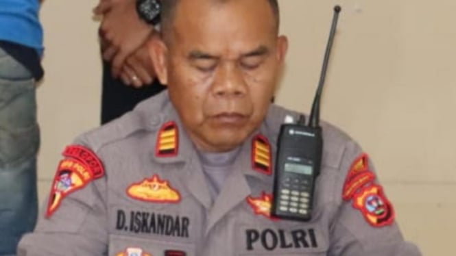 Kabag Ops Polres Solok Selatan, AKP Dadang Iskandar.