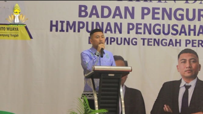 Ketua HIPMI Lampung Tengah, Dani Satria