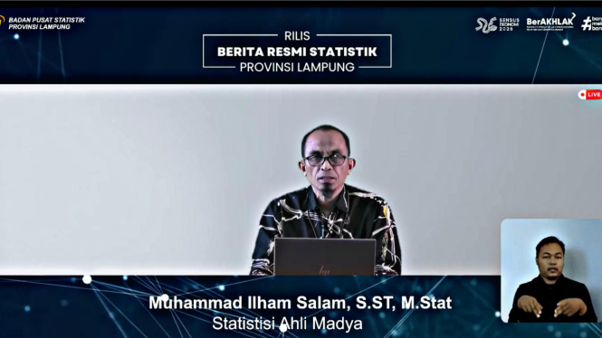 Muhammad Ilham Salam, Statistisi Ahli Madya BPS Lampung